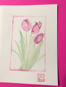 Tulips Greeting Card