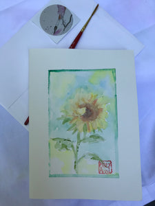 Sunflower Too Greeting Card